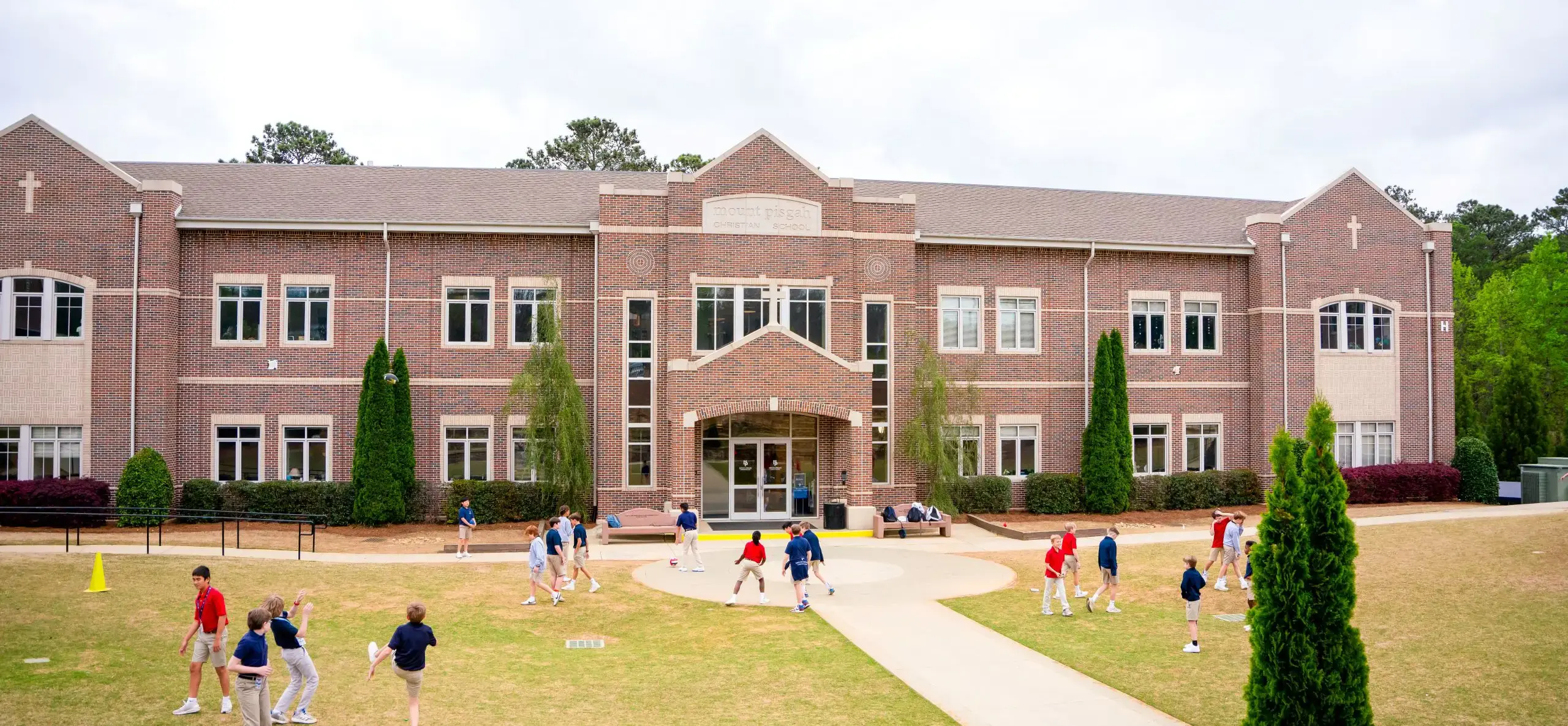 School building during the day