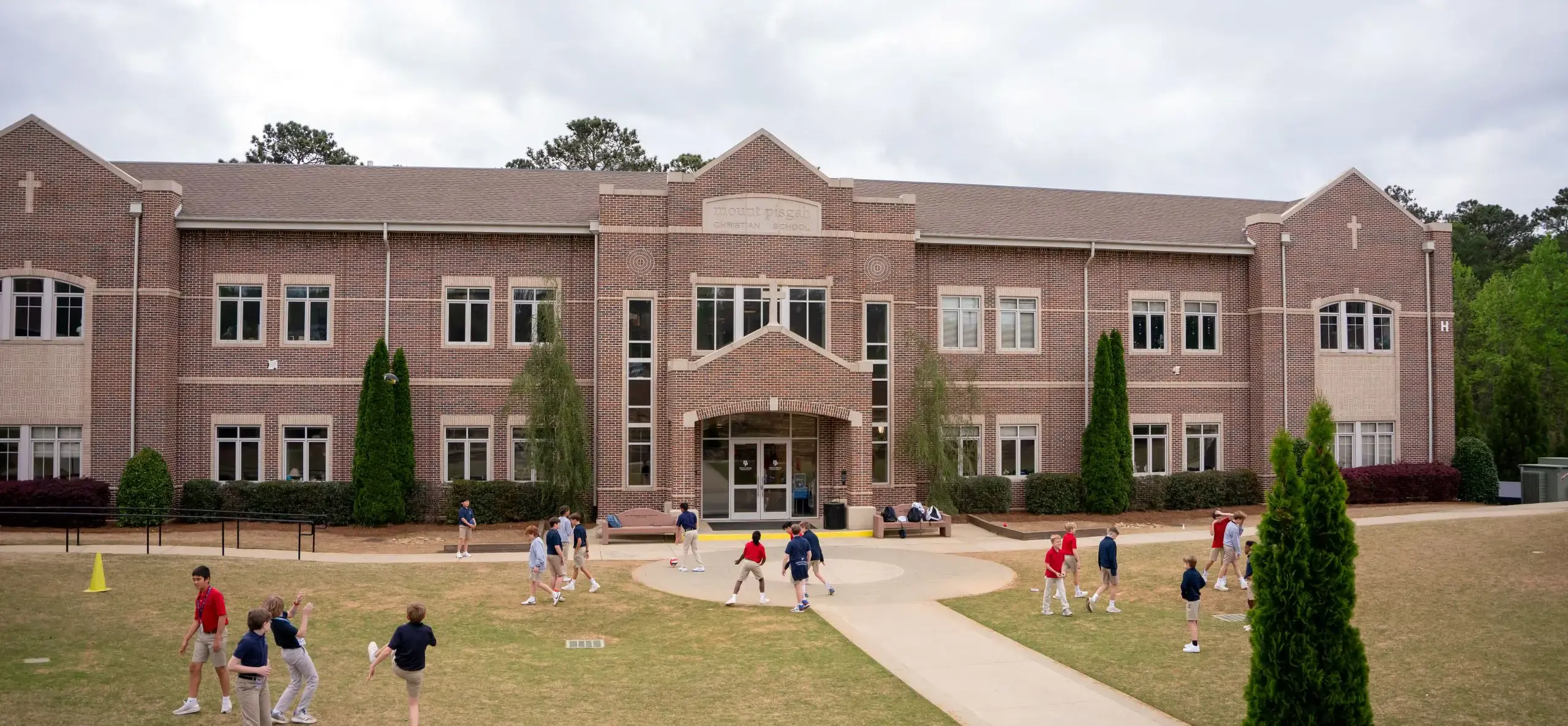 School building from outside